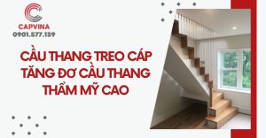 Cầu thang treo cáp