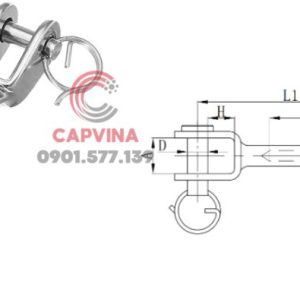 Đầu cố định 304 316 mã M3 – CAPVINA