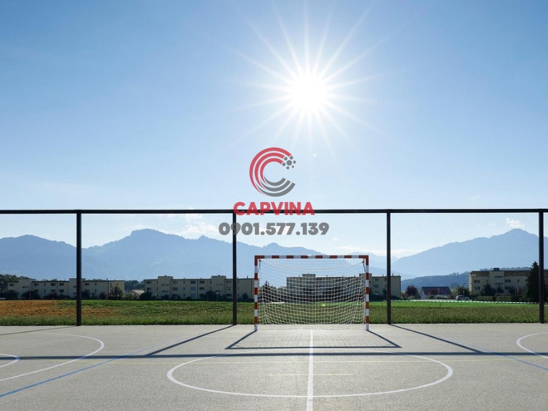cáp căng lưới sân bóng đá