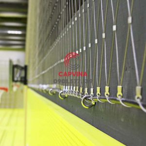 lưới rào sân bóng rổ