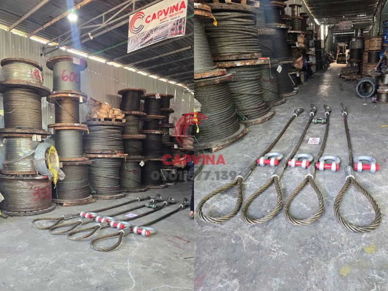 bấm chì cáp thép