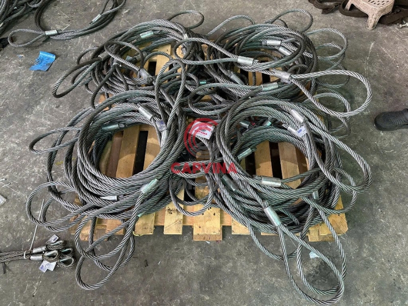 bấm chì cáp thép