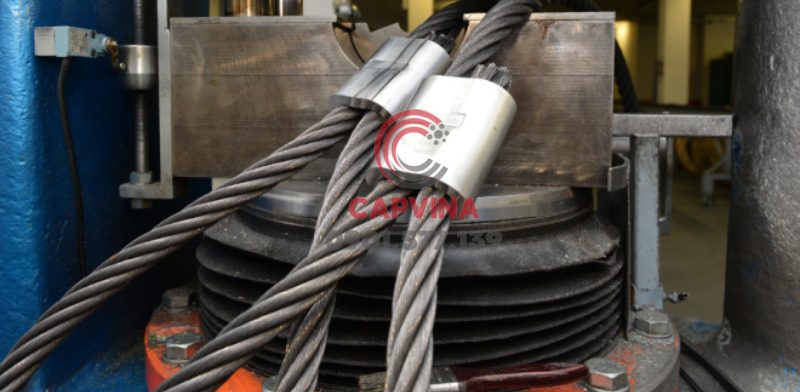 bấm chì cáp thép