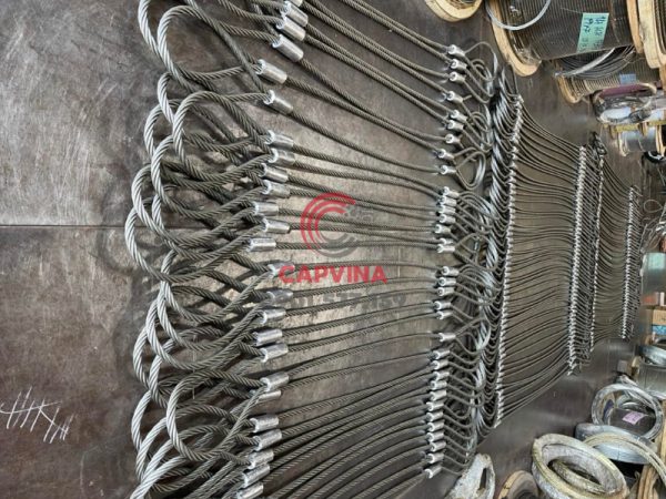 cáp thép bấm chì