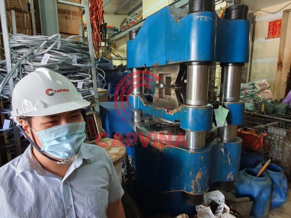 cáp thép bấm chì