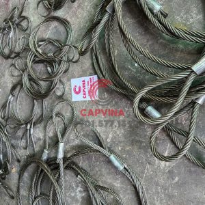 cáp thép bấm chì
