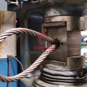 cáp thép bấm chì