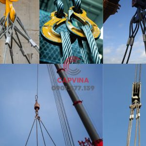 cáp thép bấm chì