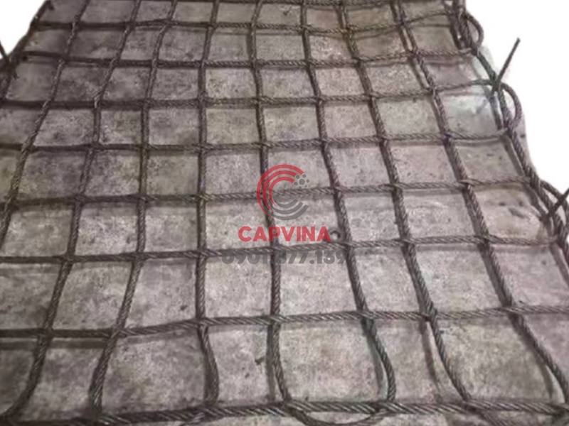 rọ cẩu đá cáp thép