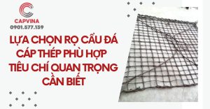 rọ cẩu đá cáp thép