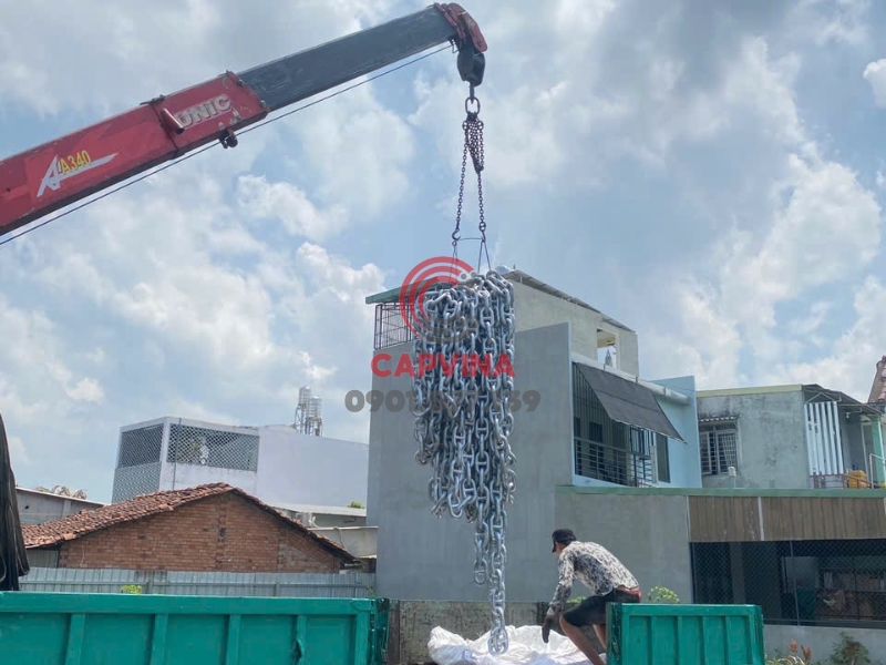 Xích mạ kẽm chống gỉ 