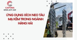 Xích neo tàu mạ kẽm
