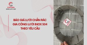 báo giá lưới chắn rác