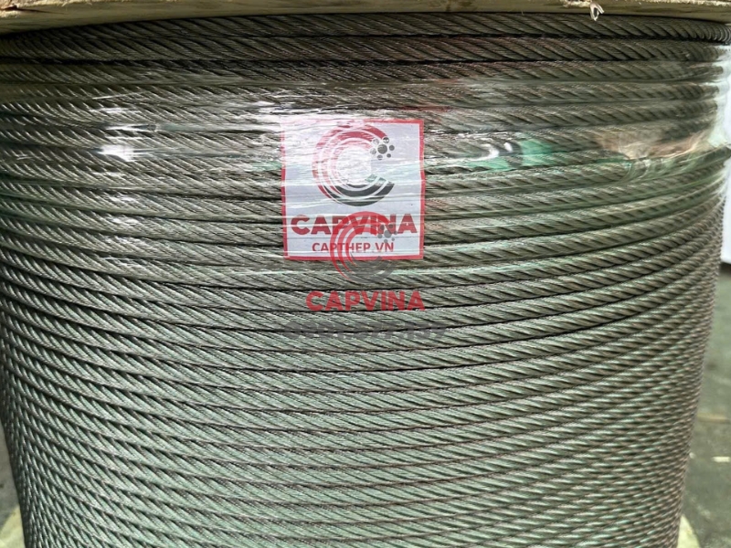 dây cáp inox cho máy cào phân
