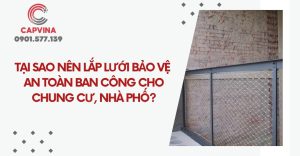 lưới bảo vệ an toàn ban công