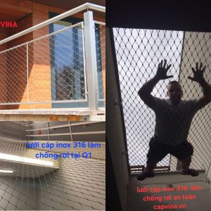 Lưới chống rơi công trình