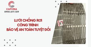 Lưới chống rơi công trình