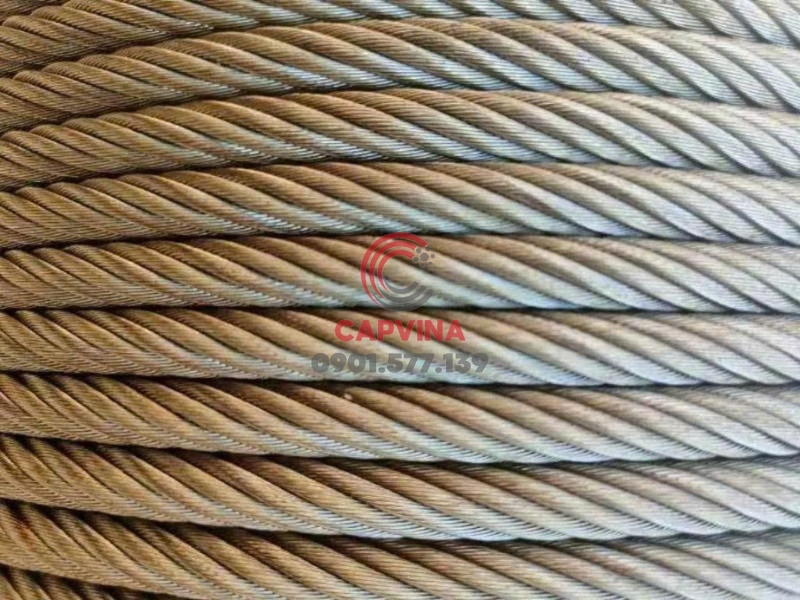 Cáp inox 10mm 8x29 iwrc