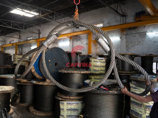 Cáp thép bấm chì chịu lực lớn