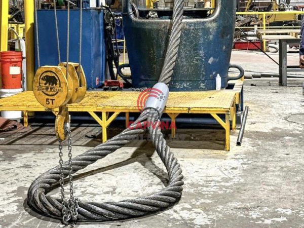 Cáp thép bấm chì chịu tải cao