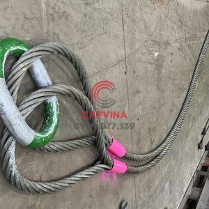 Cáp thép bấm chì chịu tải cao