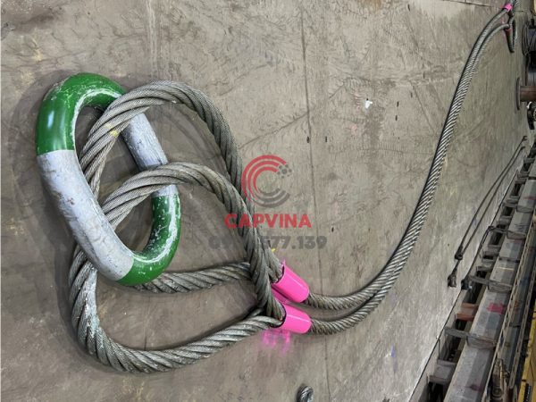 Cáp thép bấm chì chịu tải cao