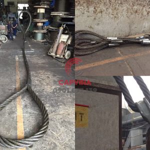 Cáp thép bấm chì chịu tải cao
