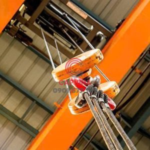 Cáp thép bấm chì mắt cứng