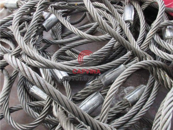 cáp thép chầu bấm chì