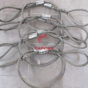 cáp thép chầu bấm chì