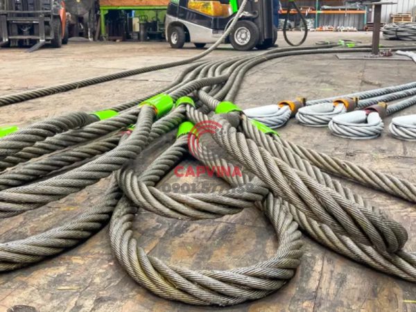 Dây cáp thép bấm chì đường kính lớn