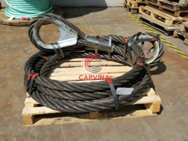 Dây cáp thép bấm chì đường kính lớn