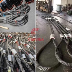 Dây cáp thép bấm chì đường kính lớn