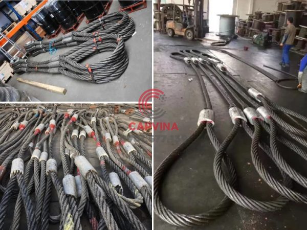Dây cáp thép bấm chì đường kính lớn