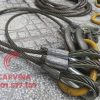 Sling cáp thép bấm chì