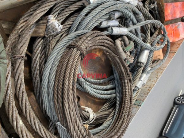 Sling cáp thép bấm chì