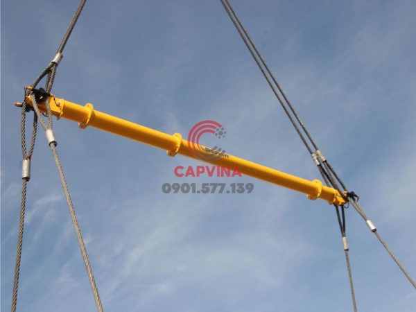 Sling cáp thép bấm chì