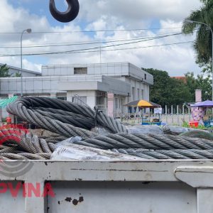Sling cáp thép bấm chì tải trọng lớn