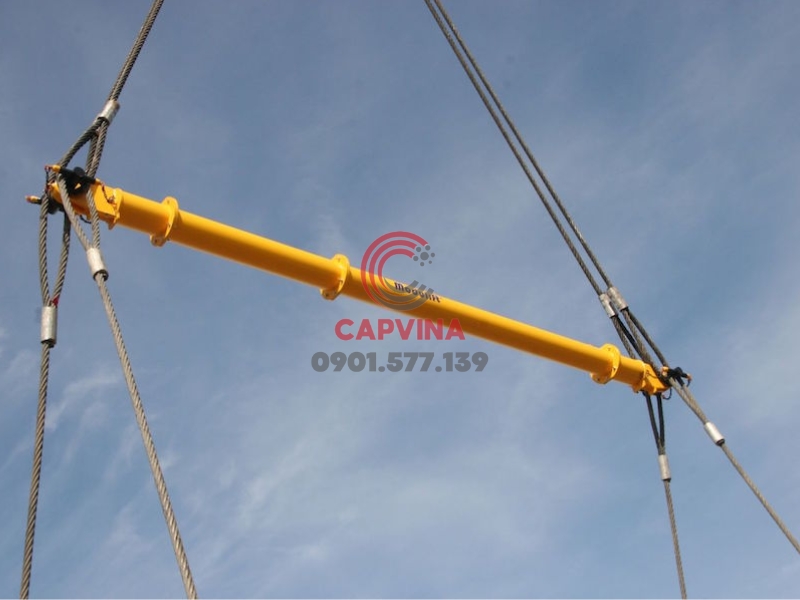Sling cáp thép bấm chì tải trọng lớn
