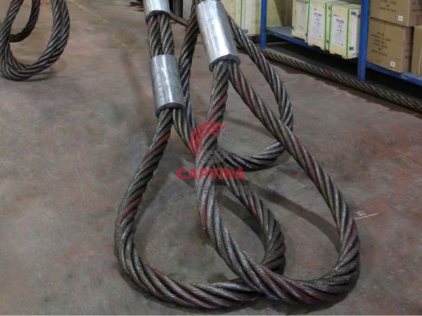 Cáp thép bấm chì 100mm