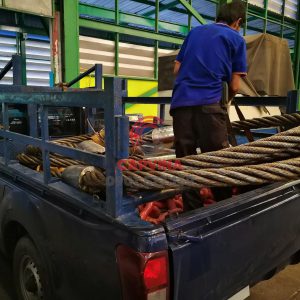 Cáp thép bấm chì 95mm