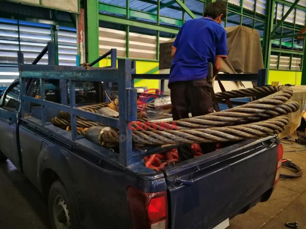 Cáp thép bấm chì 95mm
