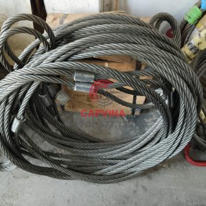 Cáp thép bấm chì 10mm