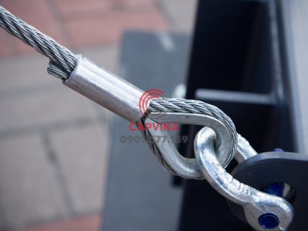 Cáp thép bấm chì 10mm
