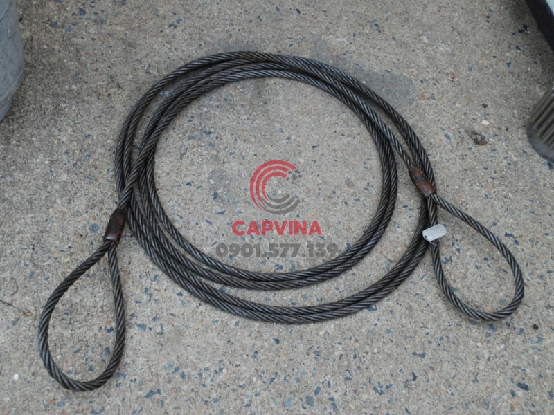 Cáp thép bấm chì 20mm