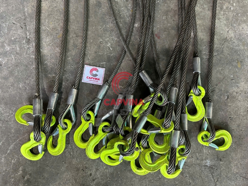 Cáp thép bấm chì 20mm
