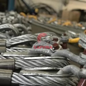 Cáp thép bấm chì 20mm