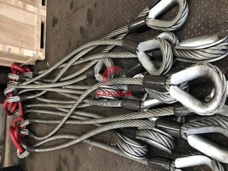 Cáp thép bấm chì 32mm