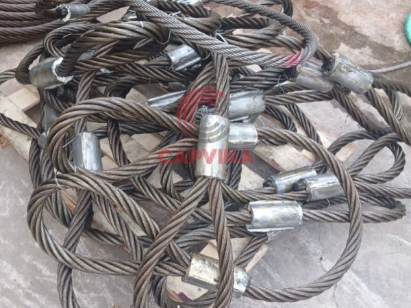 Cáp thép bấm chì 48mm
