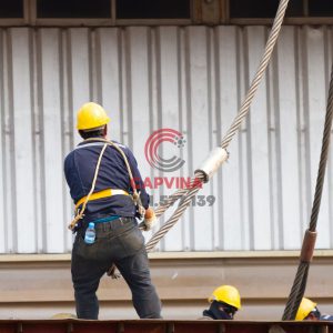 Cáp thép bấm chì 48mm